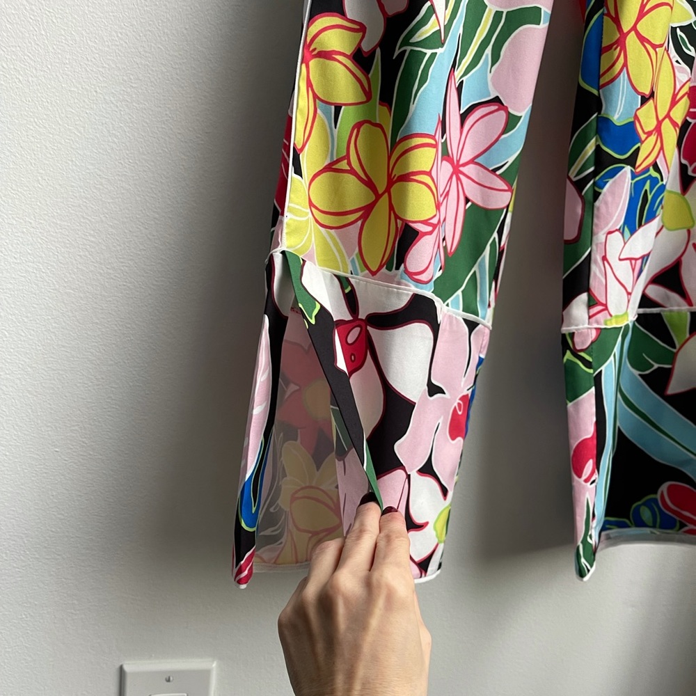 Zara NWT floral pants trousers - Picture 3 of 6